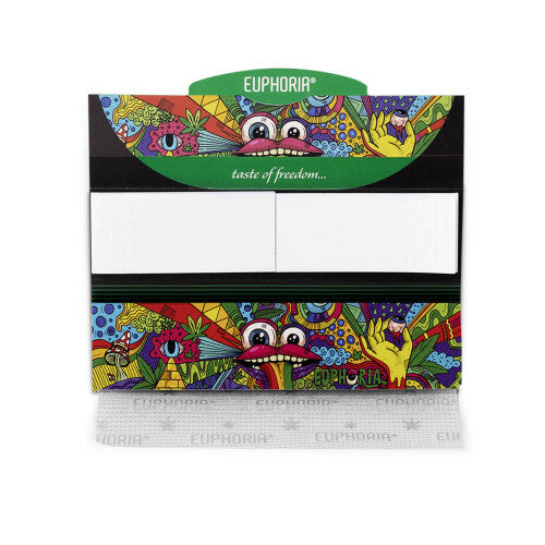 Euphoria Vibrant Rolling Papers Kingsize Slim + Filters