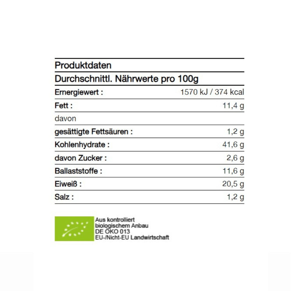 Organic hemp patties 200g