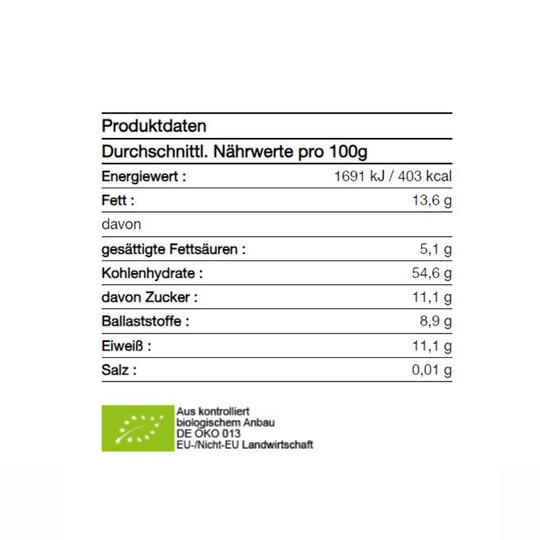 Fruit hemp muesli 500g 