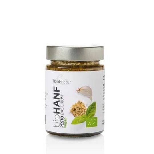 Organic hemp pesto basil 150g